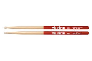 Vic firth - 5bnvg drumstokken american classic tip nylon met gri