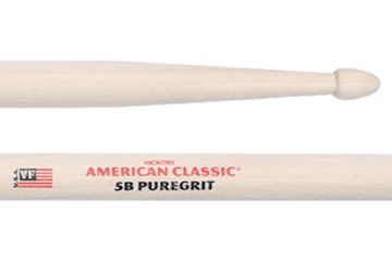 Vic firth - 5bpg drumstokken american classic hickory pure grit