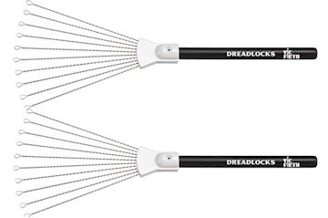 Vic firth - dlks brushes "dreadlocks" metal
