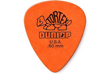 Dunlop - 418-060 plectrum tortex standard .60mm oranje