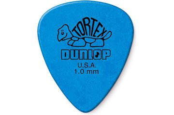 Dunlop - 418-100 plectrum tortex standard 1.00mm blauw