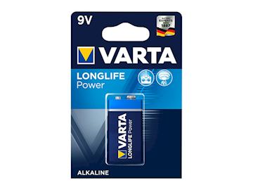 Varta - 9v batterij longlife power block