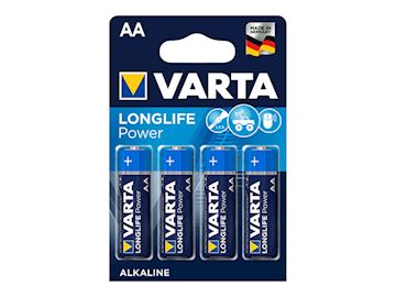 Varta - aa batterij longlife power mignon (per 4)
