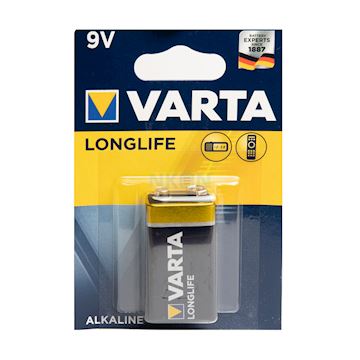 Varta - 9v block batterij longlife 6lp3146