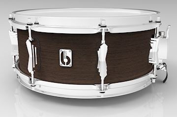 British drum co - lon-1455-sn-kc 14x5,5" lounge snaredrum kensington crown