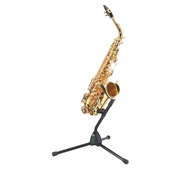 K&m - km14300 saxofoon stand universeel zwart