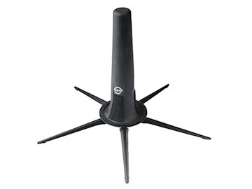 K&m - km15290 sopraansaxofoon stand 5 poten zwart