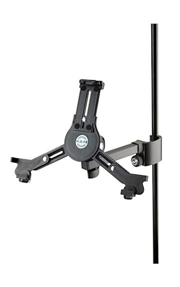 K&m - km19791 ipad / tablet houder met buisklem bevestiging