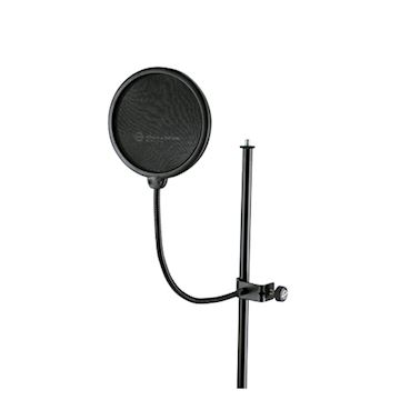 K&m - microfoon popkiller 130mm doorsnee zwart