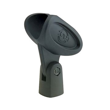 K&m - km85050 microfoonklem 3/8"+5/8" 22mm zwart