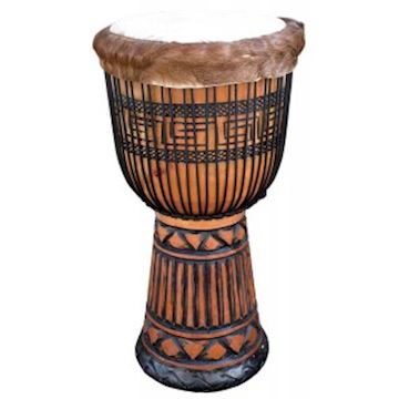 Terre percussion - professional player - djembe 65cm