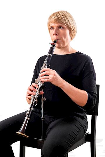 Ergobrass - ergonomische steun voor klarinet