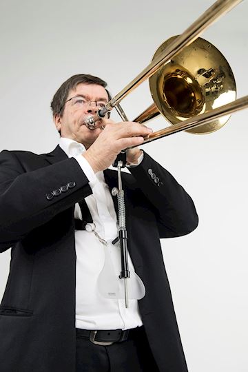 Ergobrass - ergonomische steun voor trombone