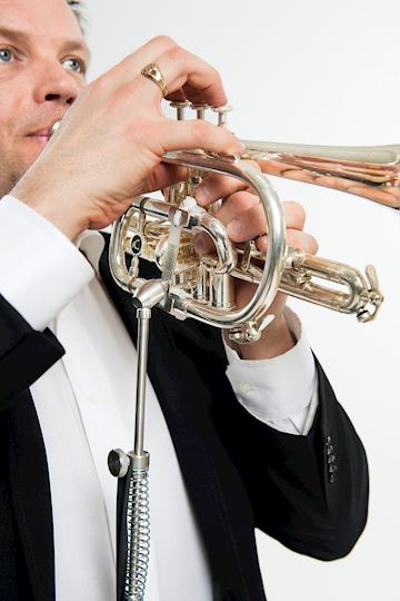 Ergobrass - ergonomische steun voor trompet / cornet