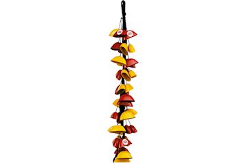 Meinl - bi7ry fiberglass birds red/yellow