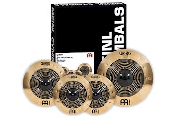 Meinl - ccdu141620 classics custom dual complete set 14/16/20