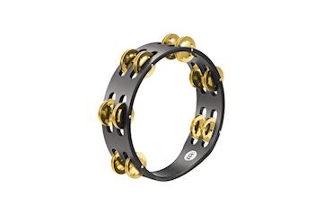Meinl - cta2b-bk tambrn 2r brass jgl black