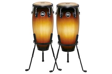 Meinl - hc555vsb conga set headliner 10" & 11'' sunburst met stands