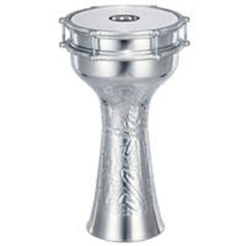 Meinl - he-315 darbuka 8 1/4''x16'' handgehamerd met jingles
