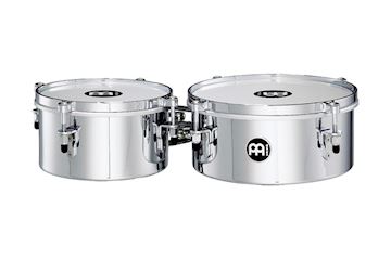 Meinl - mit810ch 8''/10'' steel chrome finish