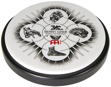 Meinl - mpp-6-bg oefenpad benny greb masterpad 6''
