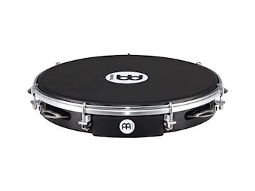 Meinl - pa10abs-bk-nh pandeiro abs zwart met napa vel, 10"