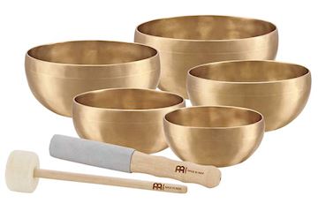 Meinl - sb-u-2950 singing bowl set 400-750g 5pcs