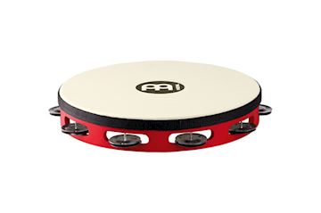 Meinl - tah1bk-r-tf mn tamb 1r bk steel jgl w/head