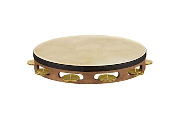Meinl - tah1v-wb mn tamb 1r brass jgl w/head