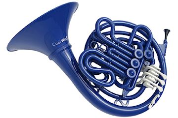 Coolwind - kunststof dubbelhoorn vco cfh-200db blauw