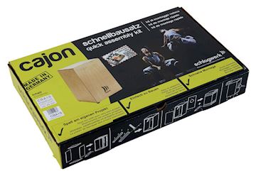 Schlagwerk percussion - cba1s cajon schnellbausatz / cajon quick assembly kit, mediu