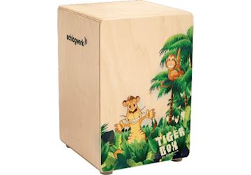 Schlagwerk percussion - cp400 cajon tiger box kids