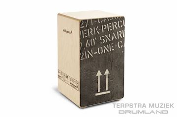 Schlagwerk percussion - cp404blk 2inone cajon black edition large