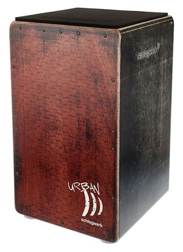 Schlagwerk percussion - cp5210 cajon urban os old red
