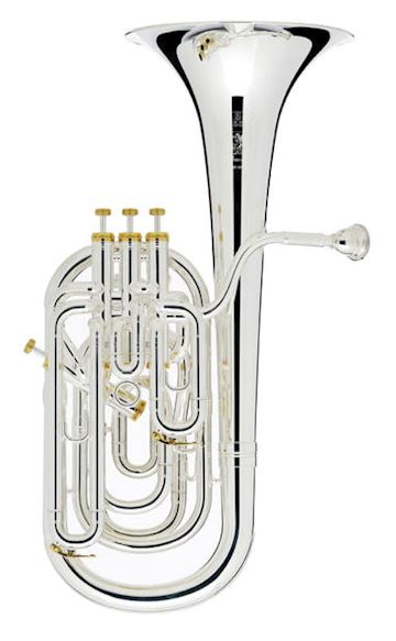 Besson - baritone prestige same as be2056-2g-0, silverplate