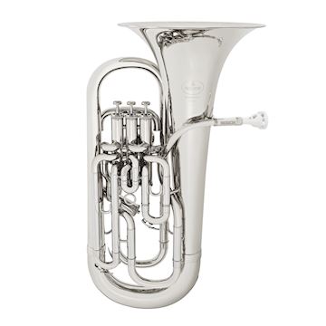 Besson - be767-2-0 euphonium international verzilverd