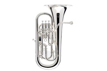 Besson - be967t-2-0 euphonium sovereign verzilverd +  mts trigger
