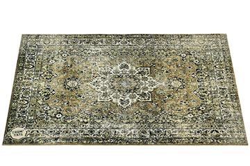 Drumnbase - vp130-grn vintage persian stage drummat green 130x90