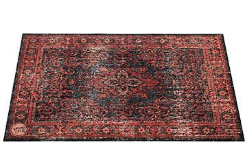 Drumnbase - vp130-rbl vintage persian stage drummat black red 130x90