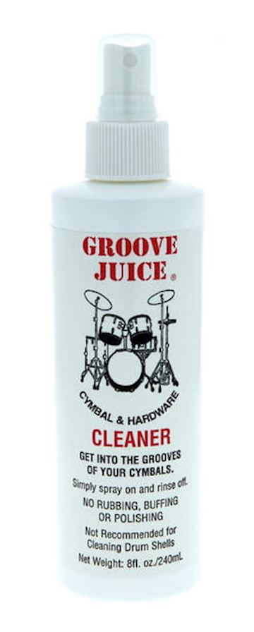 Groove juice - gjcc hardware & cymbal cleaner 240ml