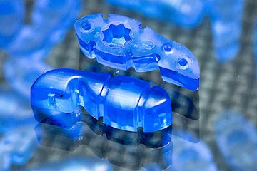 Tuner fish - lug locks 8 pack blue