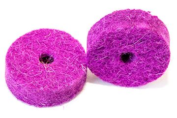 Tuner fish - lug locks felts 10 pack purple
