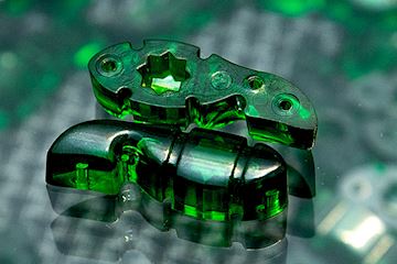 Tuner fish - lug locks 8 pack green