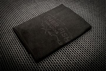 Tuner fish - drummers towel black