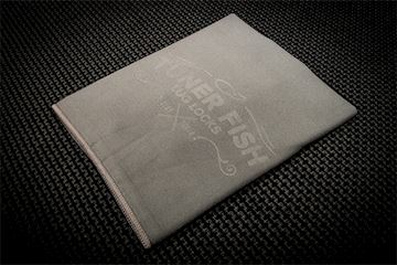 Tuner fish - drummers towel grey