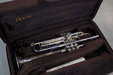 Vincent bach - 180sl-25 stradivarius bes trompet l verzilverd