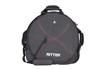 Ritter - rdp2-hdc/brd cymbal bag black-red performance