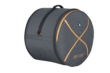 Ritter - rds7-bd2016/mgb drumbag bass 20"x16" mistygrey-leatherbrown 