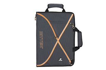 Ritter - rds7-s02/mgb del. stick bag mistygrey-leatherbrown session
