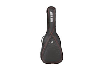 Ritter - rgp2-c/brd guitar bags classical 4/4 black-red performance